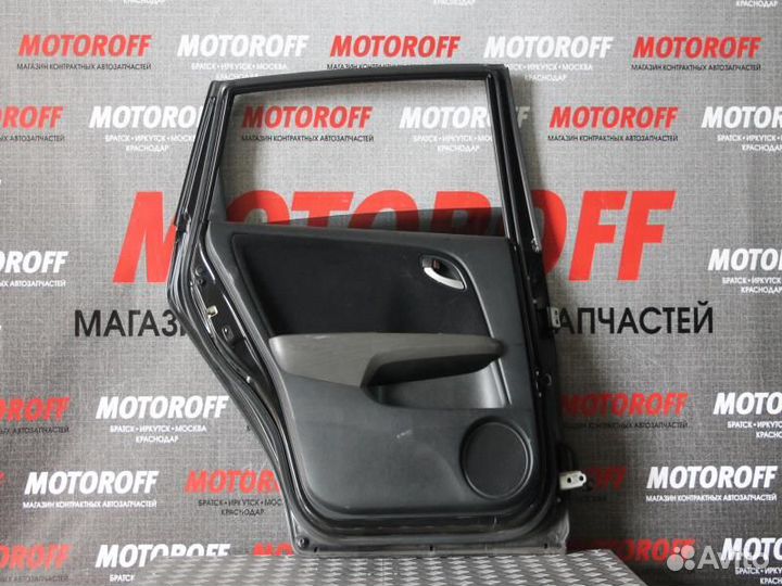 Дверь задняя левая Хонда Стрим RN6 темная А143