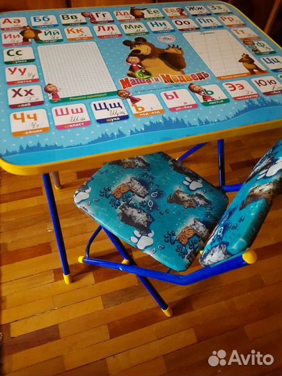 Детский стол и стул