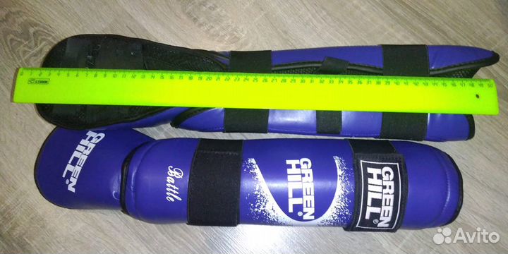 Защита голени и стопы Green Hill batle, размер S