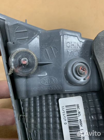 Фонарь внутренний правый KIA RIO 3 QB c 11-15