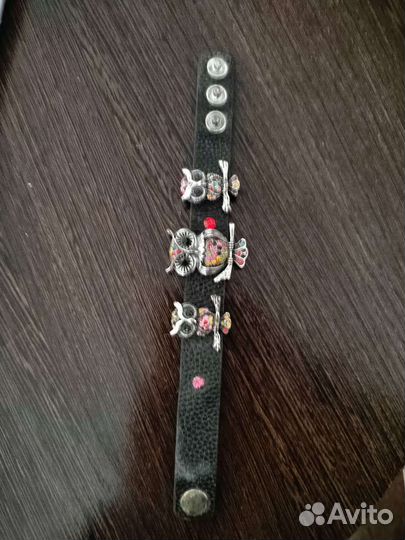 Браслет экокожа