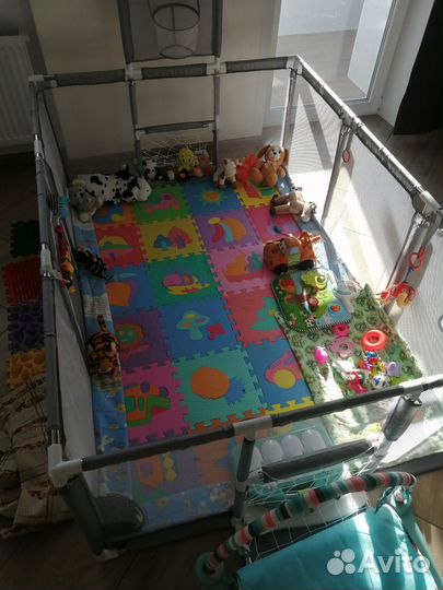 Большой детский манеж