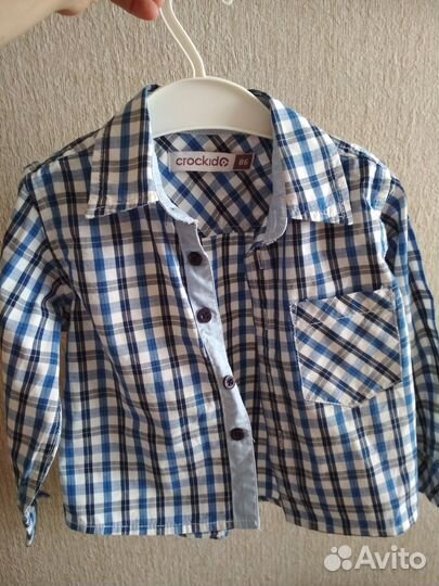 Рубашка детская для мальчиков