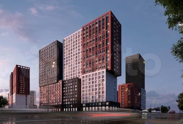 2-к. квартира, 44 м², 23/23 эт.