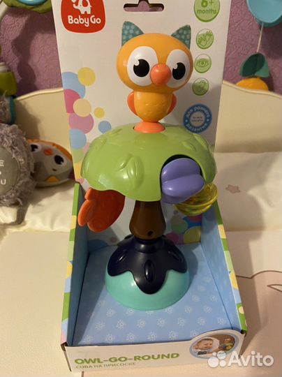 Игрушки погремушки, игрушки на столик