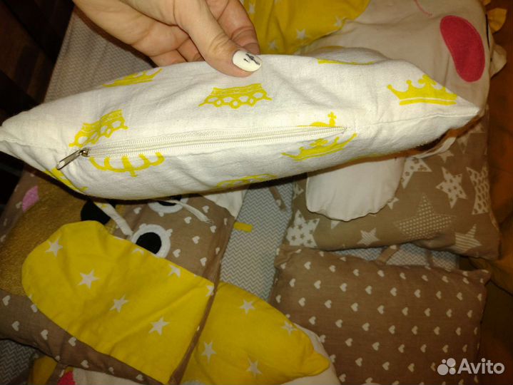 Бортики в детскую кроватку