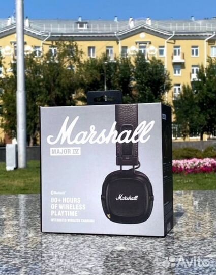 Marshall major 4 black premium 