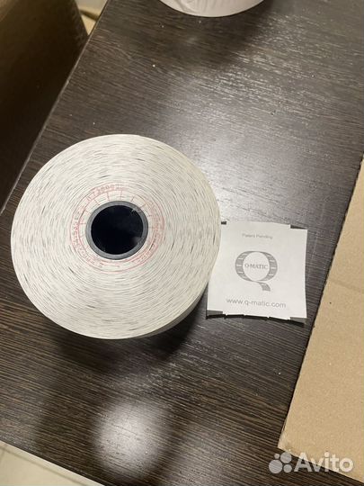 Чековая лента для электронной очереди 60мм