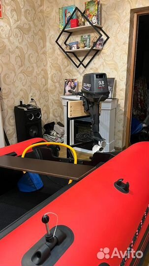 Лодка нднд с мотором 9.8 полный комплект