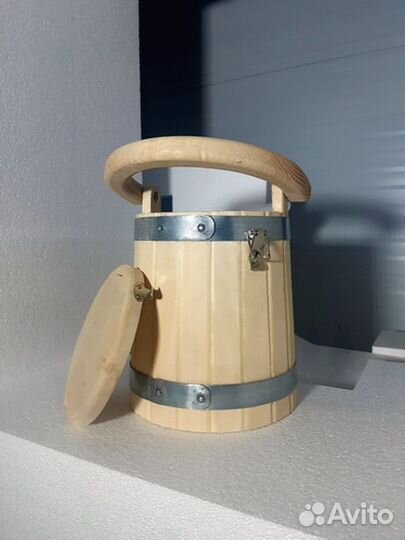 Кадка из липы 5 л