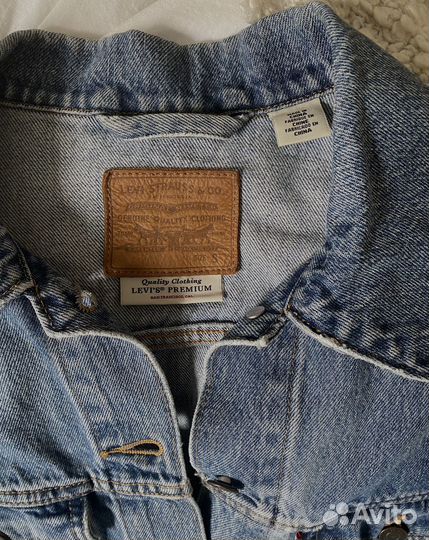 Джинсовая куртка levis (оригинал винтаж)