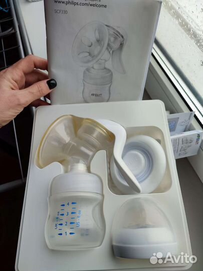 Молокоотсос avent ручной