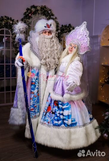 Дед мороз и снегурочка