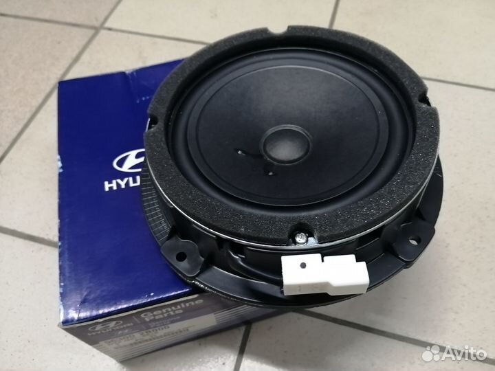 Динамик передней левой двери Санта Фе. Новый. Ориг