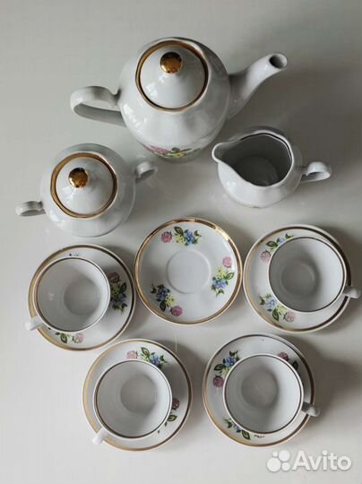 Чайный Кофейный сервиз набор СССР