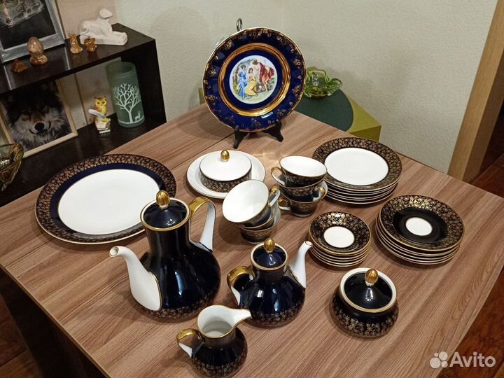 Чайный сервиз фарфор гдр