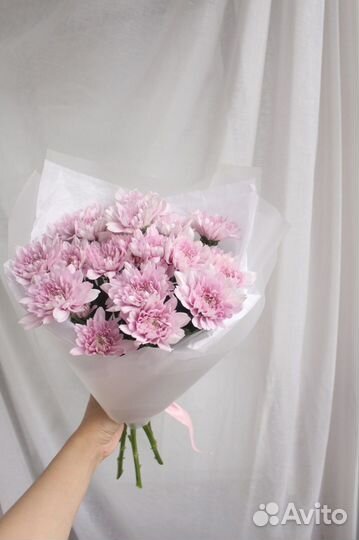 Букет из хризантем