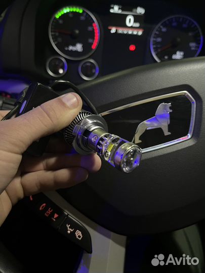 Лед лампы h7 с линзой