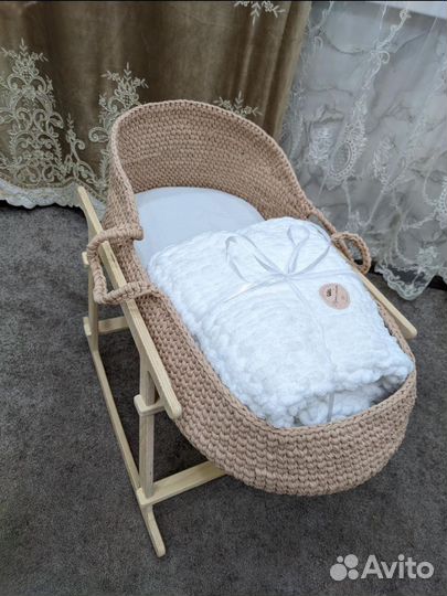 Детская люлька колыбель качалка
