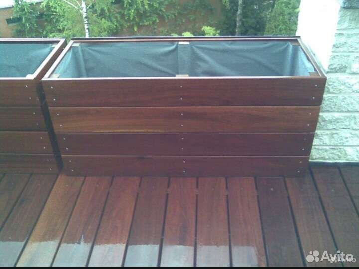 Декоративные ящики для уличных цветов, кашпо