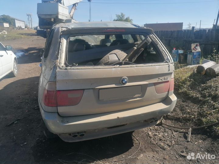 BMW X5 4.4 AT, 2000, битый, 374 000 км