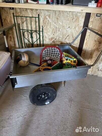 Телега для мотоблока новая