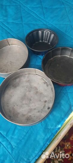 Формы для выпечки б/у