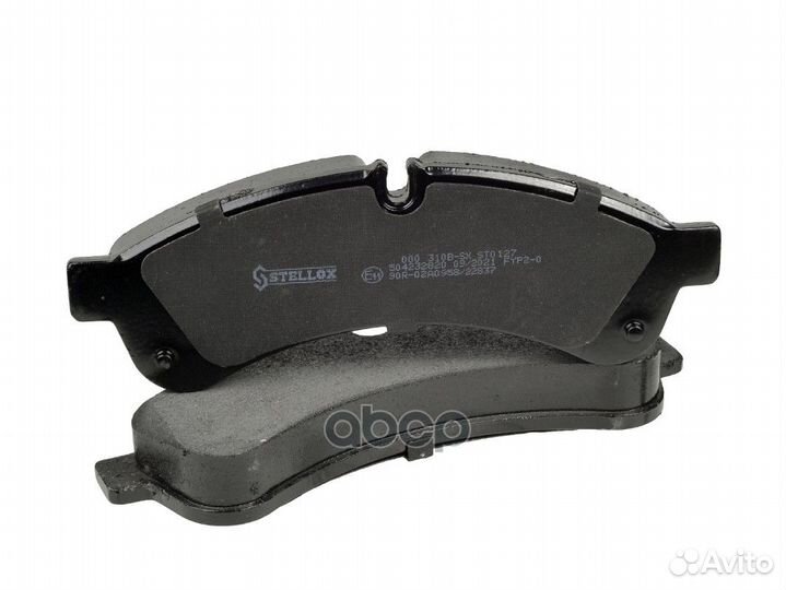 Колодки тормозные iveco daily 06- задн. 000310BSX