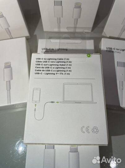 Зарядка Кабель Apple USB-C Lightning 8-pin