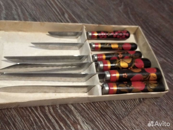 Набор ножей хозяйственных 80-х годов