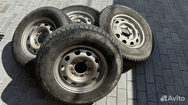 Колеса в сборе на УАЗ