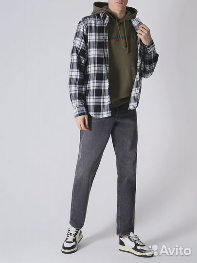 Худи хлопковое с принтом Diesel