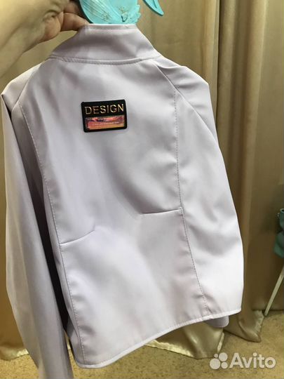 Ветровка новая кожзам