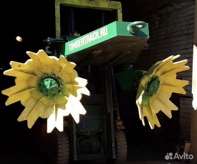 Дисковый рыхлитель (плуг) для делянок