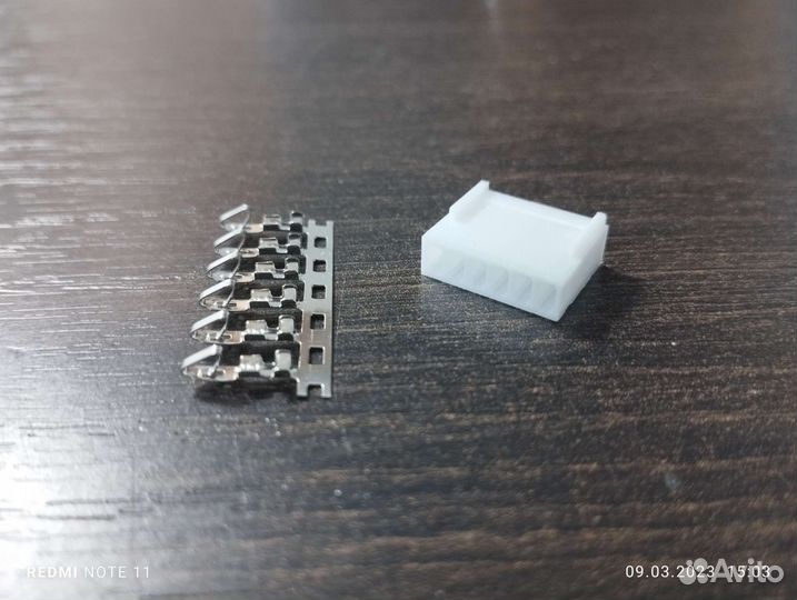 Разъем 4pin 6pin плоский коннектор клеммы кулера