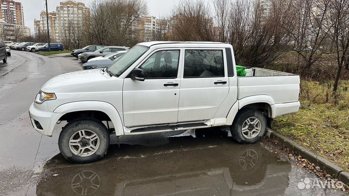 УАЗ Pickup 2.7 МТ, 2019, 98 452 км