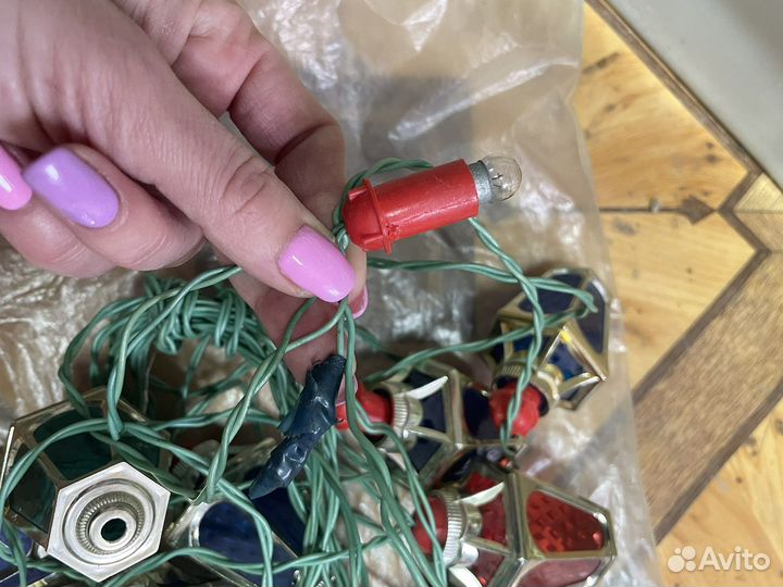 Гирлянда фонарики СССР