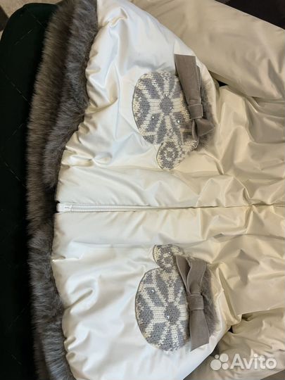 Пуховик для девочки 92 lapin house