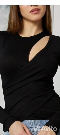 Оригинальный лонгслив,кофточка