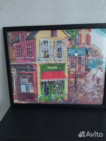 Картина по номерам готовая