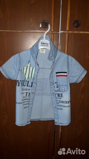 Джинсовая рубашка