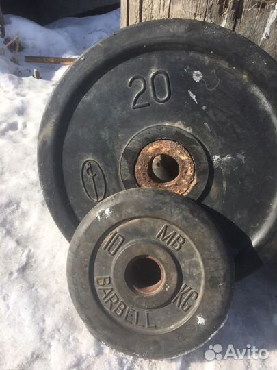 Гиря, гантели и блины