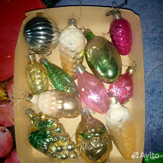 Елочные игрушки СССР