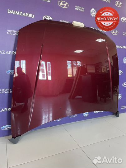 Капот Hyundai Accent Вишневый перламутр