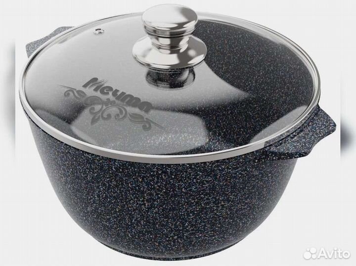 Кастрюля 6л Гранит star