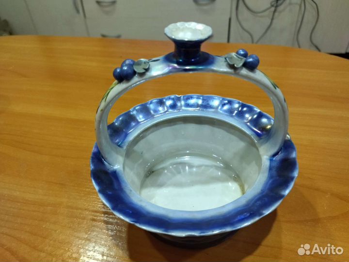 Конфетница ссср, диаметр 14см