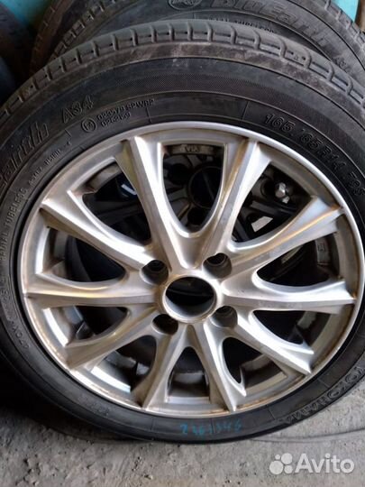 Комплект лета 165/65 R14 на штамповке Toyota