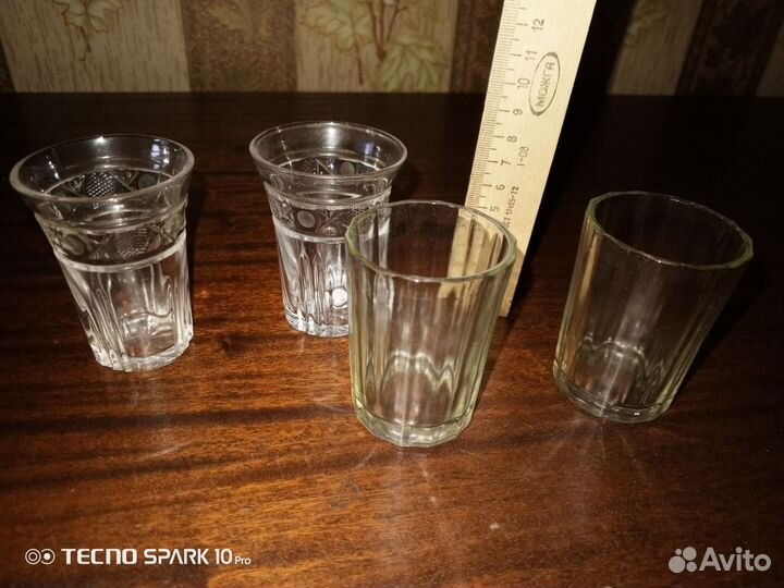 Рюмки бокалы стекло СССР