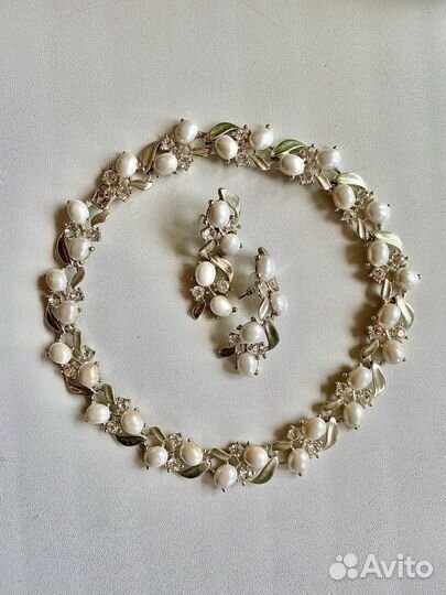 Ожерелье и серьги