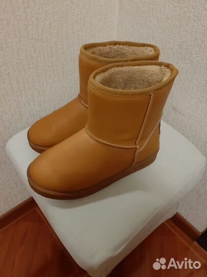 Ugg женские на платформе коричневые